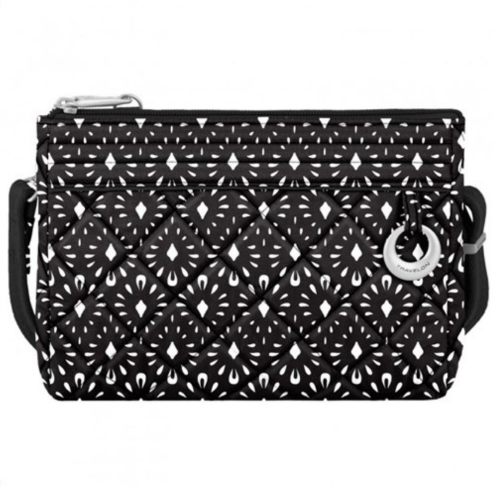 The Travelon Anti-Theft Boho Crossbody Clutch